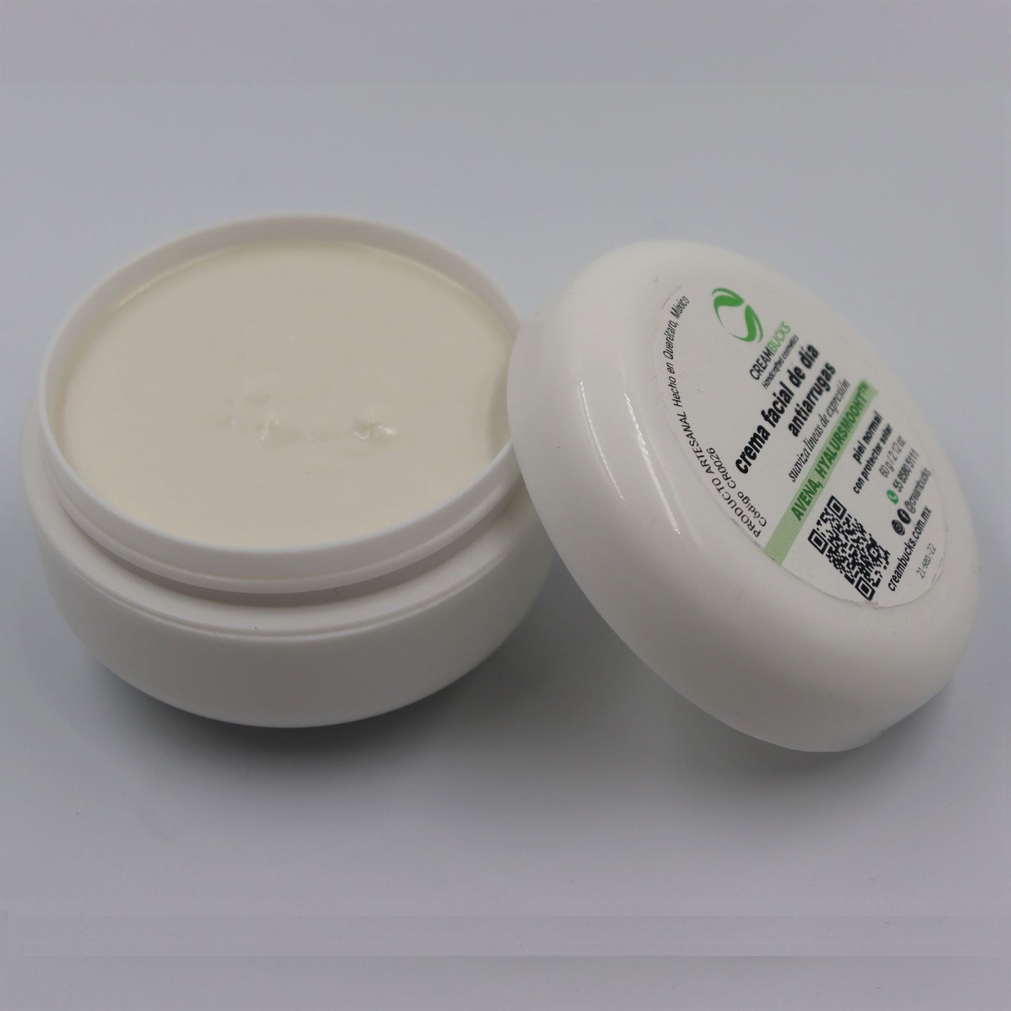 Crema facial de día antiarrugas