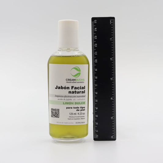 Jabón facial natural con aceite de jojoba