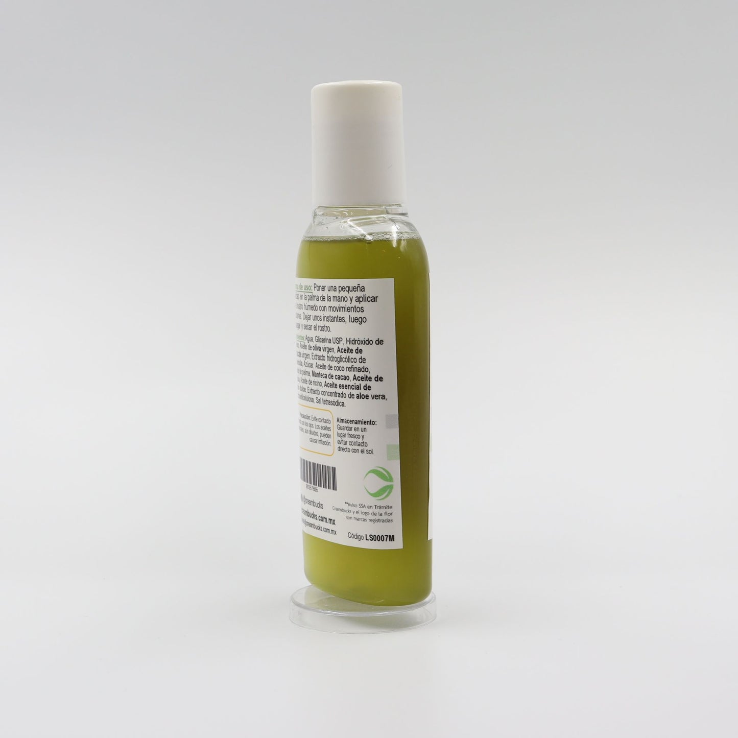 Jabón facial natural con aceite de jojoba