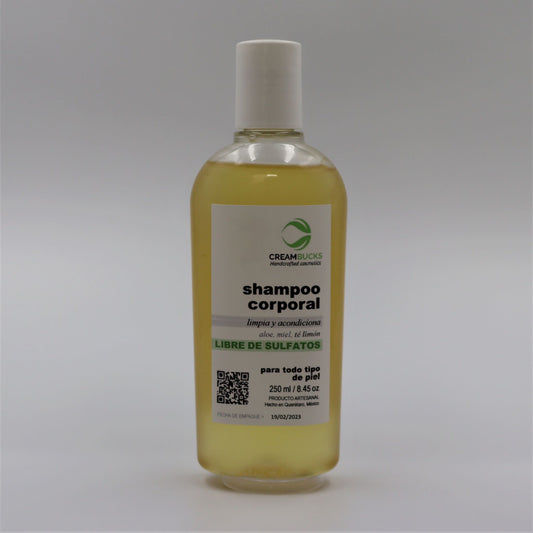 Shampoo corporal libre de sulfatos